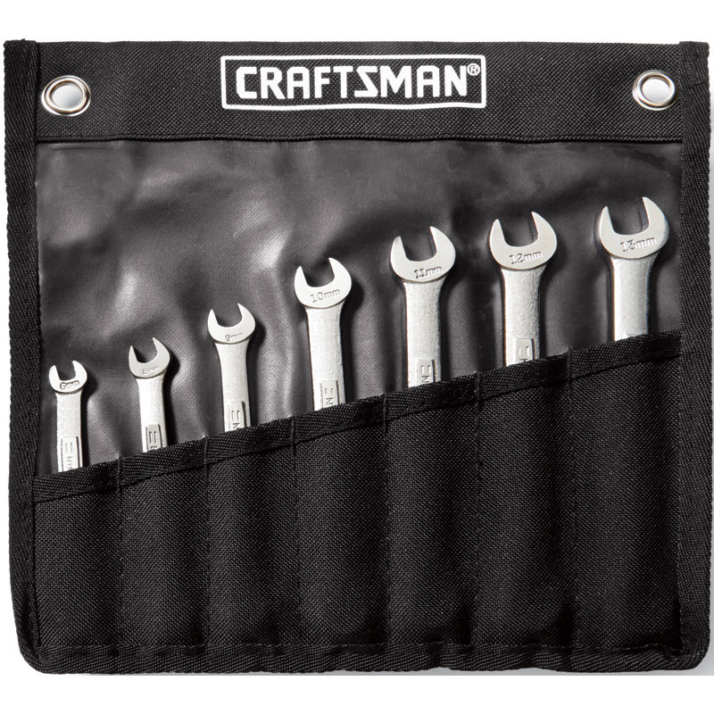 Craftsman® 7 Pc. Metric Wrench Set