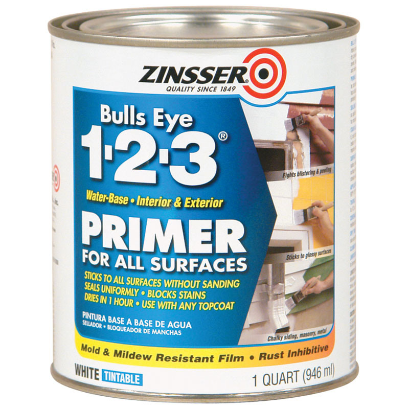 Zinsser® Bulls Eye 1-2-3® Primer Sealer, 1 Qt.