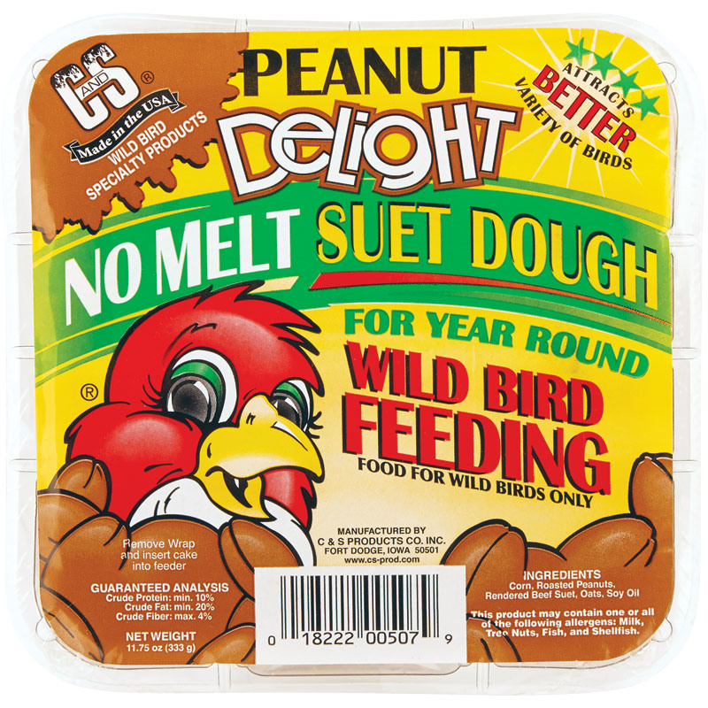 C&S® Peanut Delight Suet Cake, 11.75 Oz.