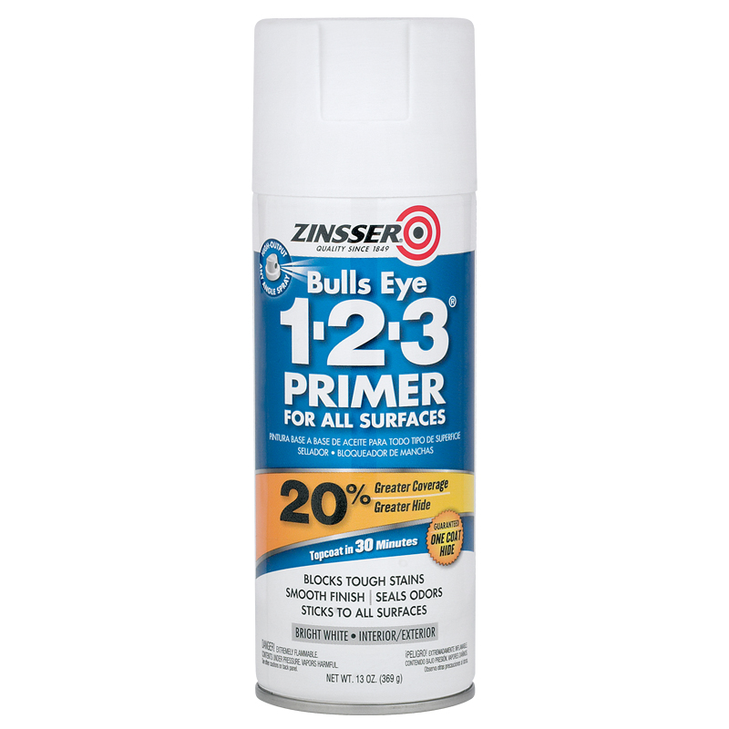 Zinsser® Bulls Eye 1-2-3® Primer Spray, 13 Oz.