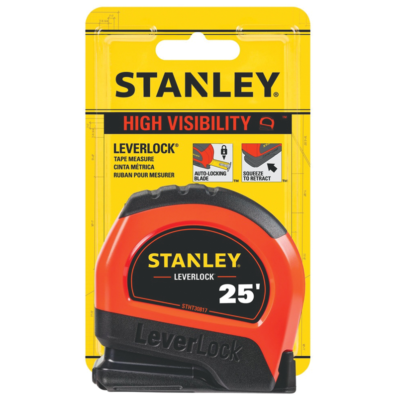 Stanley® 25' LeverLock® Tape Rule