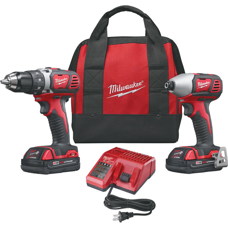 Milwaukee® M18™ REDLITHIUM® Compact Drill/Driver & Impact Driver Kit