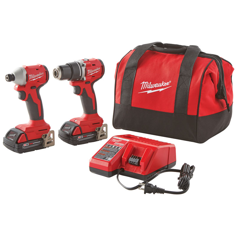 Milwaukee® M18™ Cordless Brushless 2 Tool Combo Kit