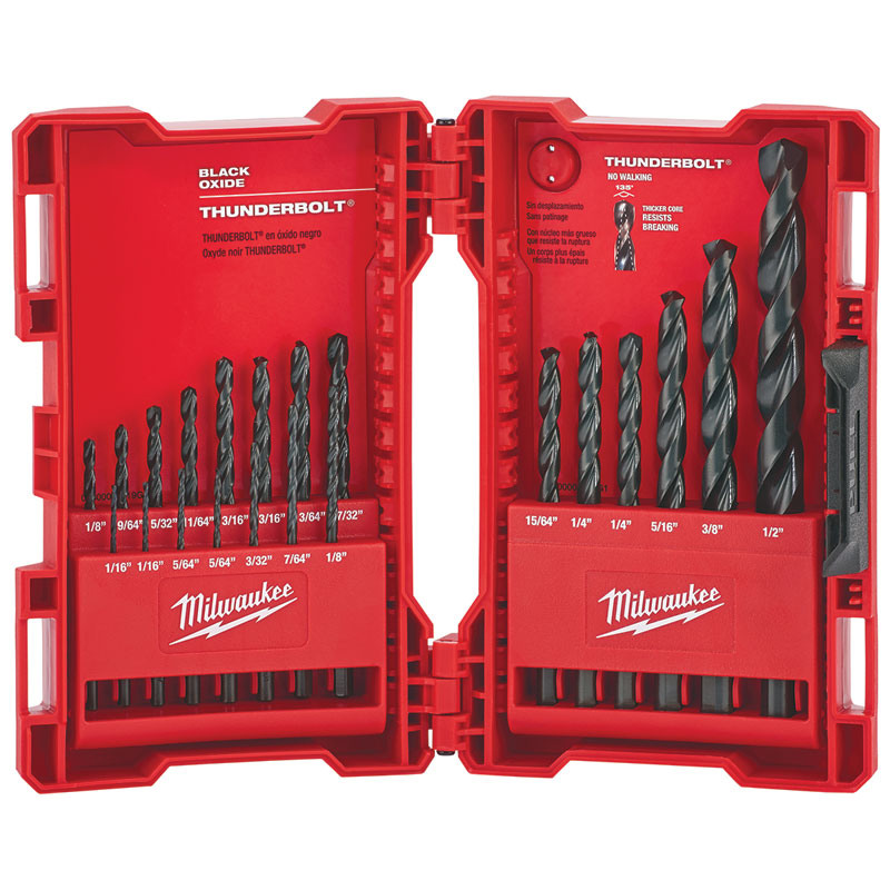 Milwaukee® 21 Pc. General Purpose Drill Bit Set