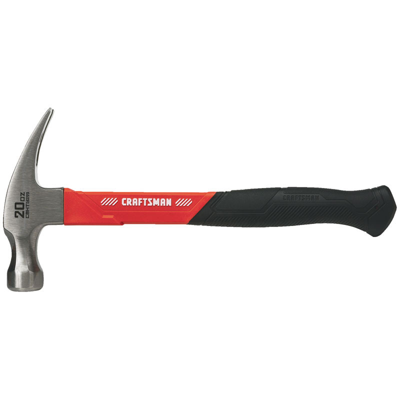 Craftsman® 10.75" Smooth Face Fiberglass Claw Hammer