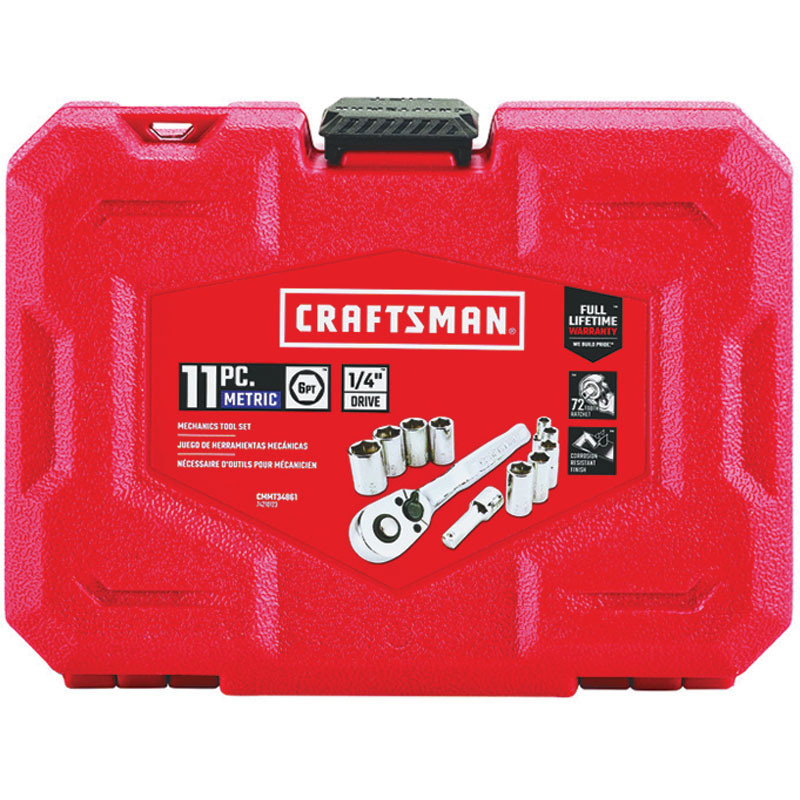 Craftsman® 11 Pc. 1/4" Socket Set