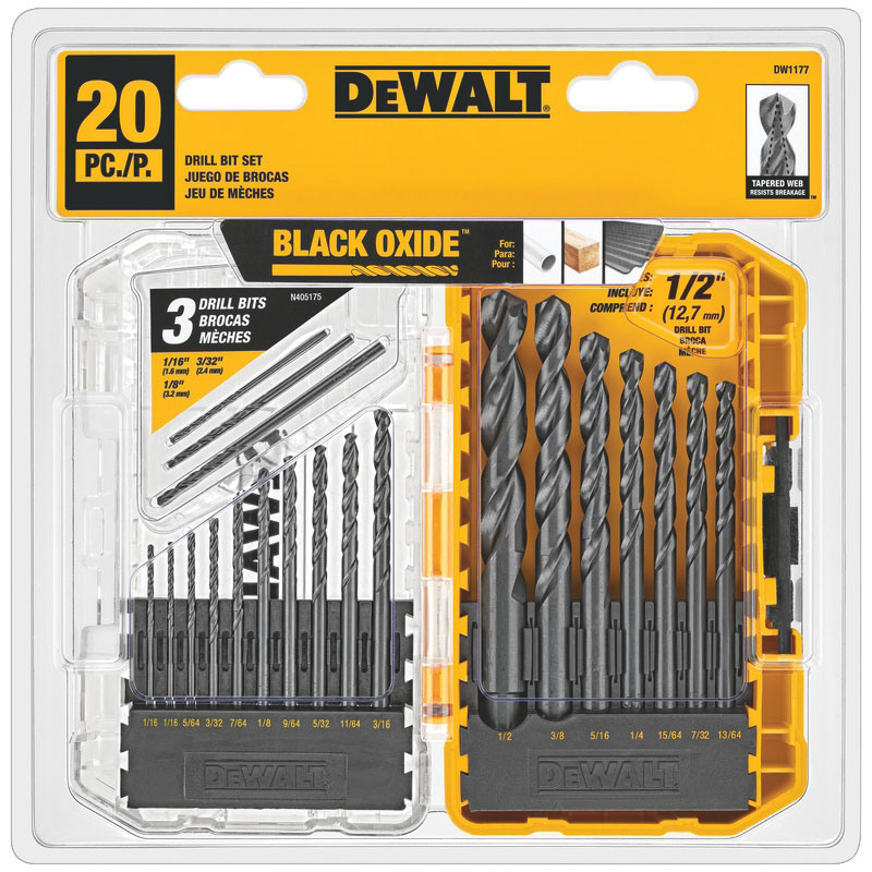 DeWalt® 20 Pc. Drill Bit Set