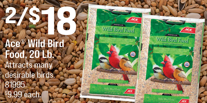 Ace® Wild Bird Food, 20 Lb.