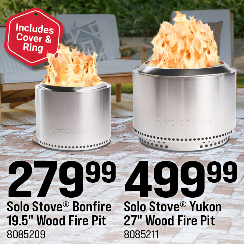 Outdoor Solo Fire Pits