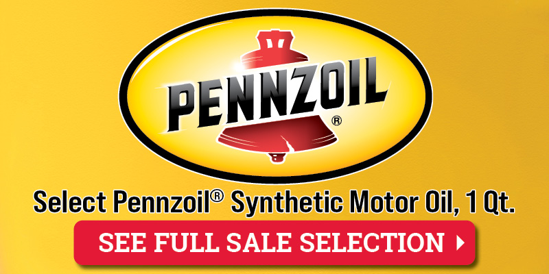 Pennzoil® Synthetic Motor Oil, 1 Qt.