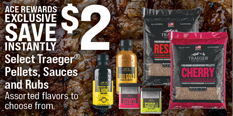 Select Traeger® Pellets, Sauces and Rubs