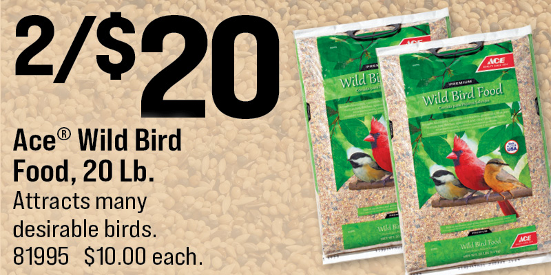 Wild Bird Food, 20 Lb.