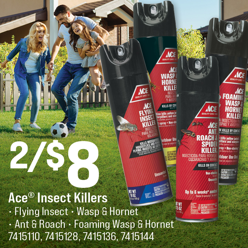 Ace® Insect Sprays