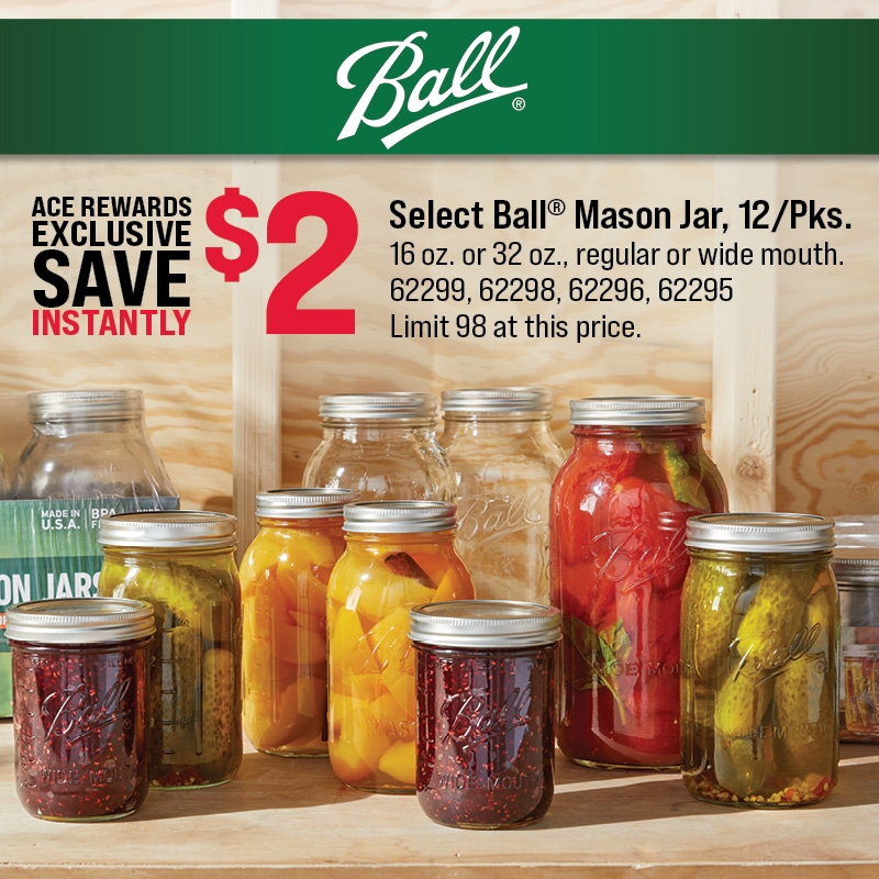 Select Ball® Mason Jar, 12/Pks.