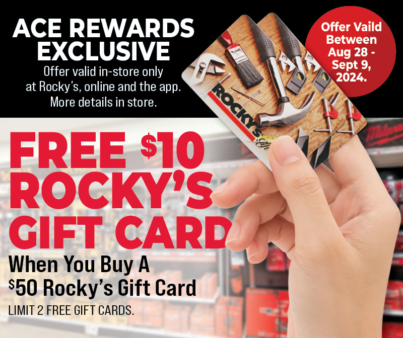 Rocky's Gift Card Promo