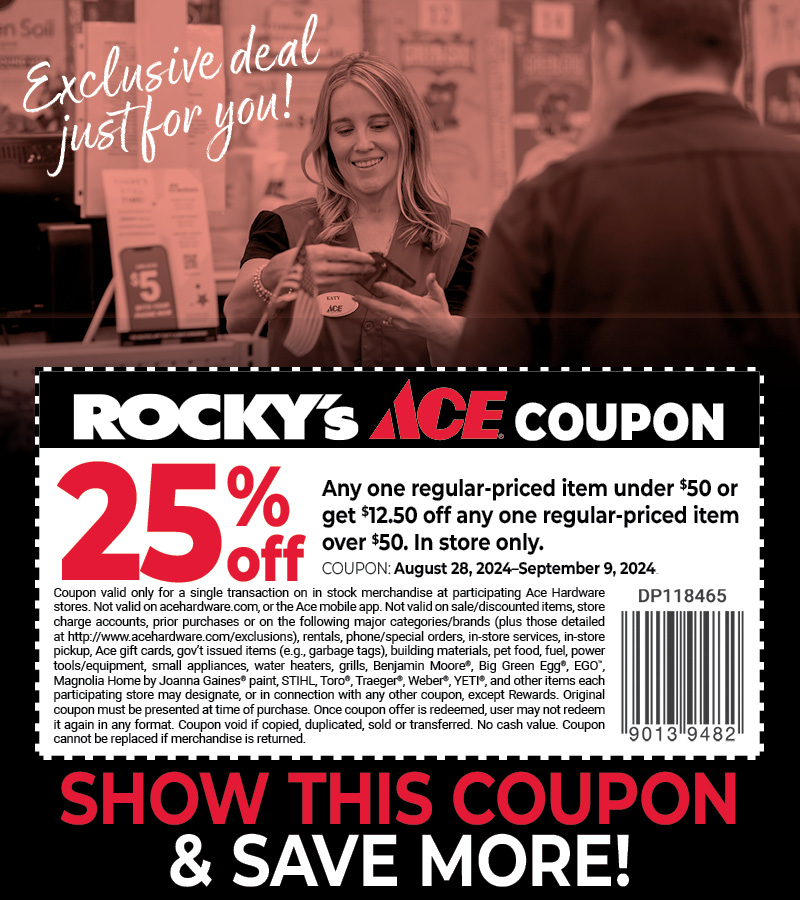 Rocky's Coupon