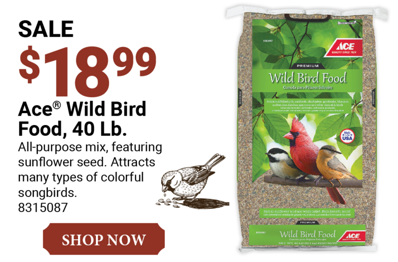 Ace® Wild Bird Food, 40 Lb.