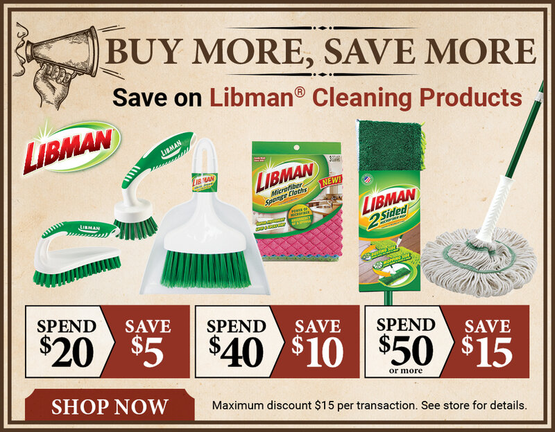 Save on Libman® Cleaning Products