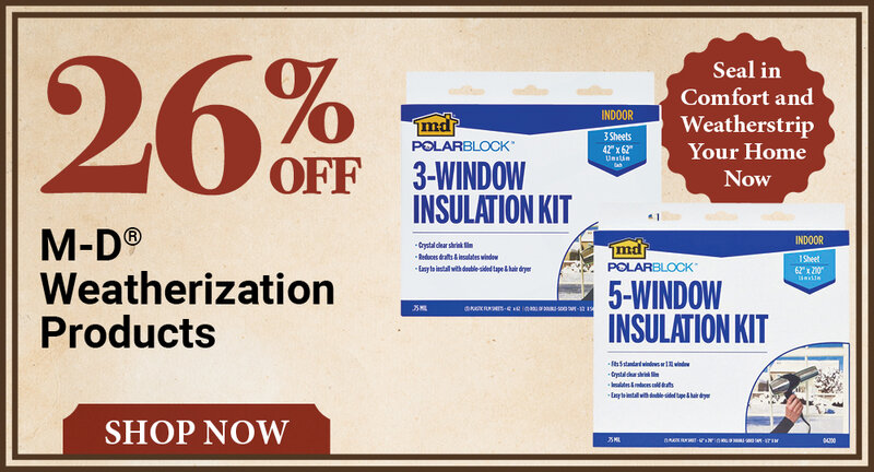 M-D® Weatherization Products